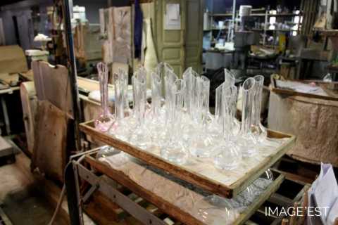 Atelier de meulage de la cristallerie (Portieux)